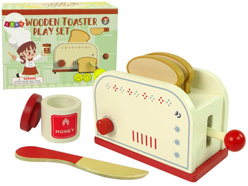 Grille-pain en bois accessoires petit-déjeuner cuisine enfants