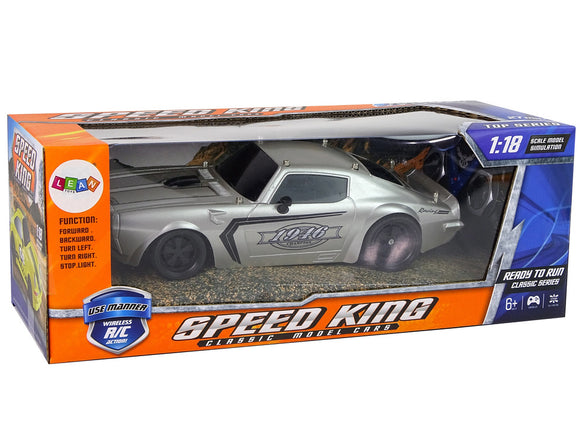 R/C 1:18 Silver Champion Pilot Sports Car
