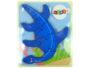 Wooden Puzzle Dinosaur Pterodactyl Pink Pliosaurs Blue-4