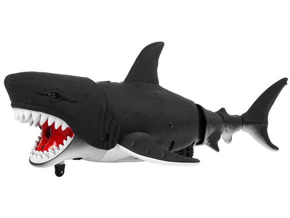 Infrared Remote Controlled Black Shark Moves Tail Water