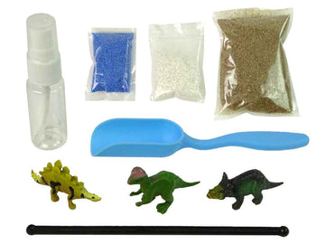 Dinosaur Garden in a Jar Light Creative Stickers