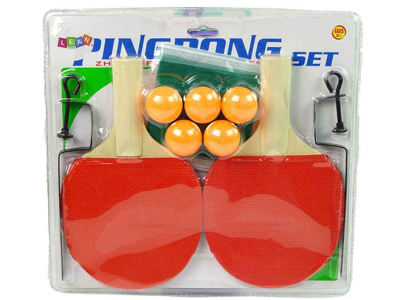 Ensemble de ping-pong, raquettes de tennis de table et filet pour 5 balles