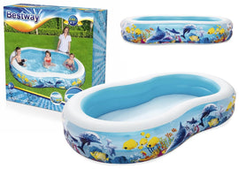 Inflatable Ocean Pool 262 x 157 x 46 cm Bestway 54118