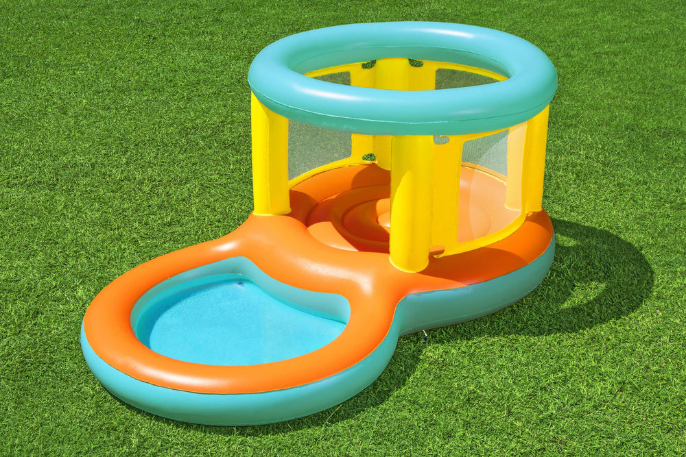 Piscine gonflable et ludique bestway 52385 jumptopia