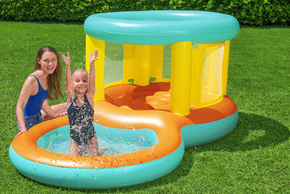 Piscine gonflable et ludique bestway 52385 jumptopia