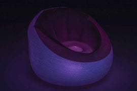 Bestway 75086 inflatable illuminated armchair 102 x 97 x 71 cm