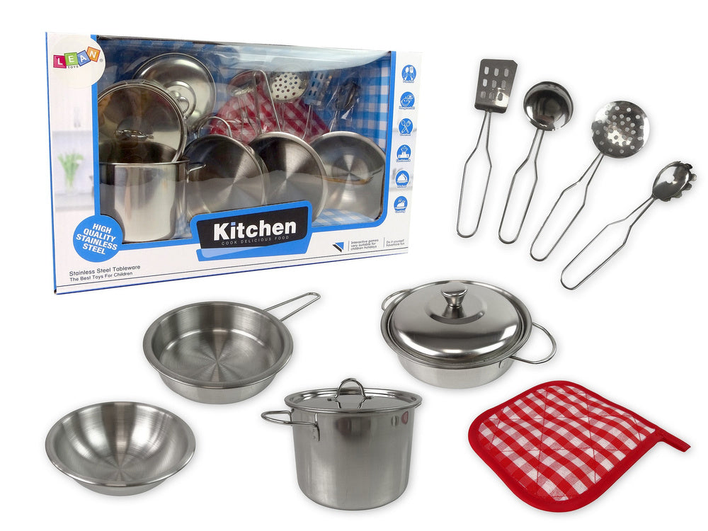 Ensemble de couverts de cuisine en acier inoxydable pour enfants