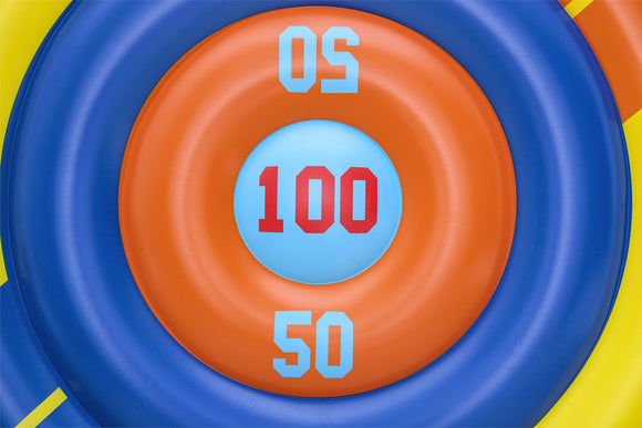 Bouclier d'arcade gonflable pour piscine frisbee 140 cm bestway 52566
