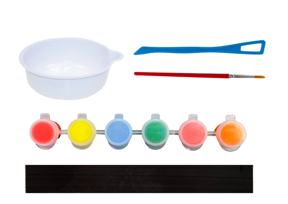 Kit de peinture licorne à faire soi-même avec aimants en plâtre