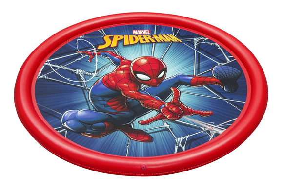 Tapis de pataugeoire gonflable avec fontaine spider-man 165 cm bestway 98792