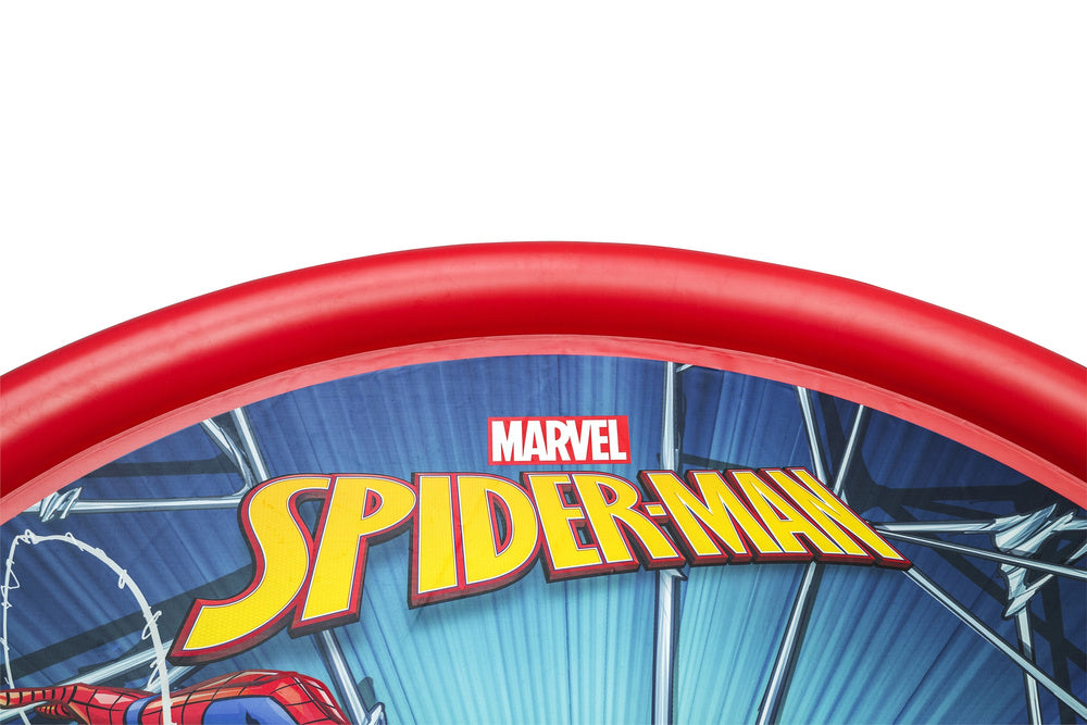 Tapis de pataugeoire gonflable avec fontaine spider-man 165 cm bestway 98792
