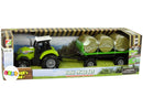 Tracteur avec remorque Bale Hay Sound Green