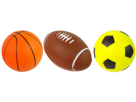 Ensemble de ballons de sport souples 3 en 1 pour le football et le basket-ball