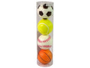 Lot de 4 balles souples pour le sport, le golf, le tennis, le football