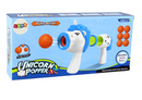 Soft Ball Launcher Gun Unicorn Blue Pink