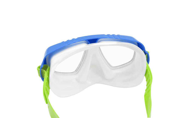 Masque de plongée avec tuba bleu marine Bestway 24018