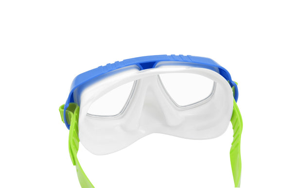 Masque de plongée avec tuba bleu marine Bestway 24018