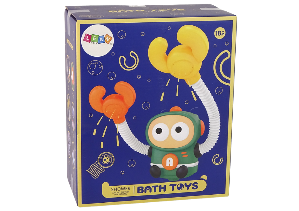 Jouet d'eau de bain Cosmonaute Ours en peluche Douche à piles
