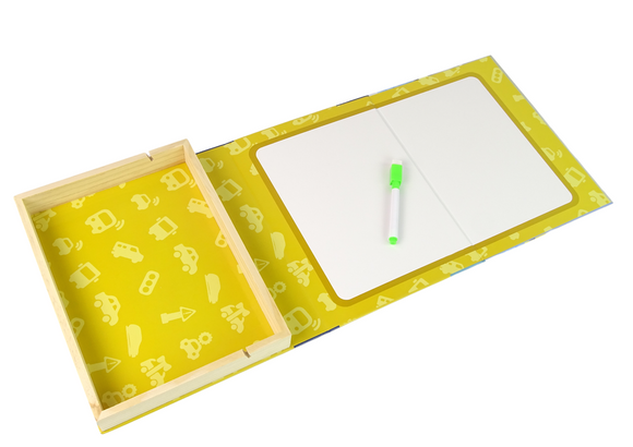 Magnetic Jigsaw Book Transport Puzzle Cards