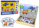 Magnetic Jigsaw Book Transport Puzzle Cards-1