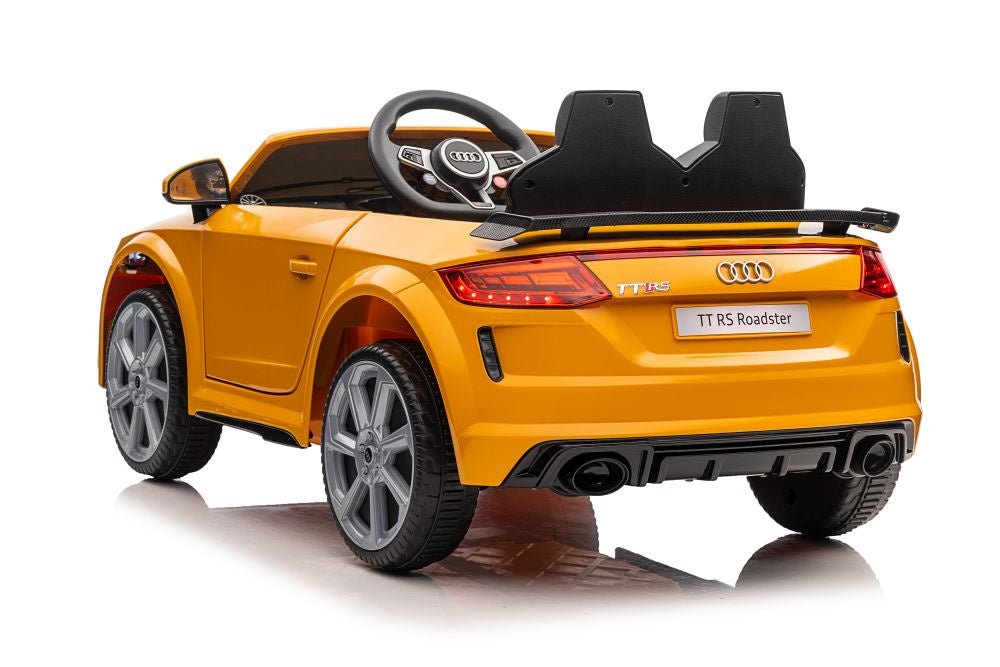 Véhicule à batterie Audi TTRS Jaune