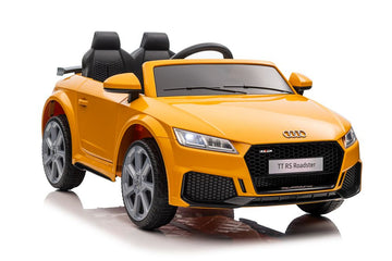 Véhicule à batterie Audi TTRS Jaune