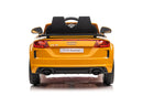 Véhicule à batterie Audi TTRS Jaune