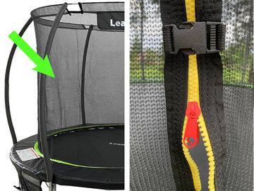 Filet intérieur pour trampoline sport max 6 pieds vert