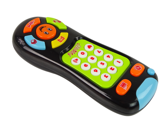 Interactive TV remote control for toddlers MUSICAL EDUCATIONAL PILOT