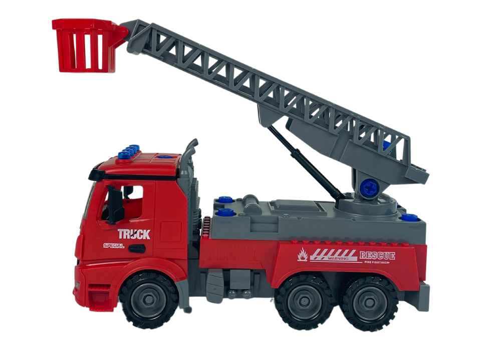 Tournevis DIY Caserne de pompiers rouge
