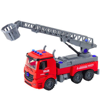 Tournevis DIY Caserne de pompiers rouge