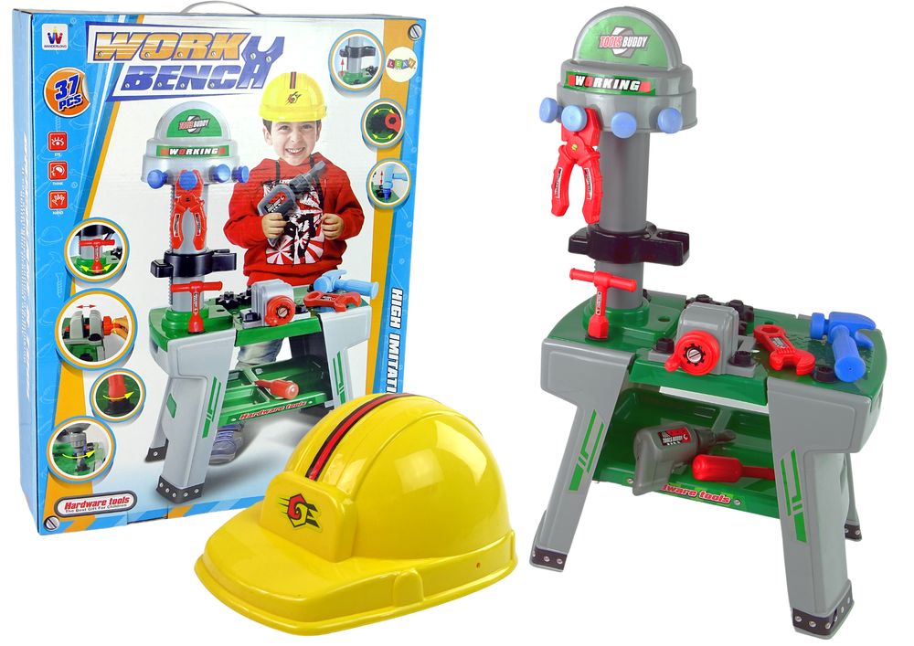 Grand atelier de bricolage + accessoires table d'atelier
