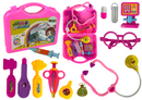 Little Doctor Set Case Pink Stethoscope-1