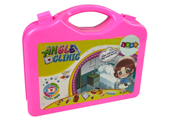 Little Doctor Set Case Pink Stethoscope