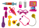 Little Doctor Set Case Pink Stethoscope-3