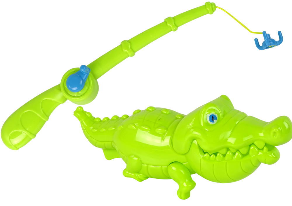 Large Fishing Set with fishing rod Let's Go Fishing ! 11 elements