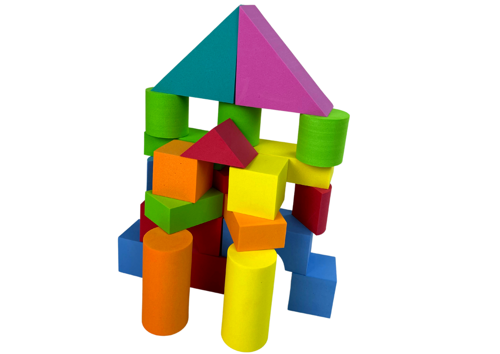 Blocs de construction en mousse de 41 pièces pour enfants