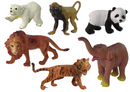 Lot de 6 figurines d'animaux sauvages animaux du monde