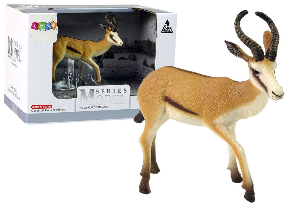 Figurine de collection d'antilope sauteuse Animaux du monde