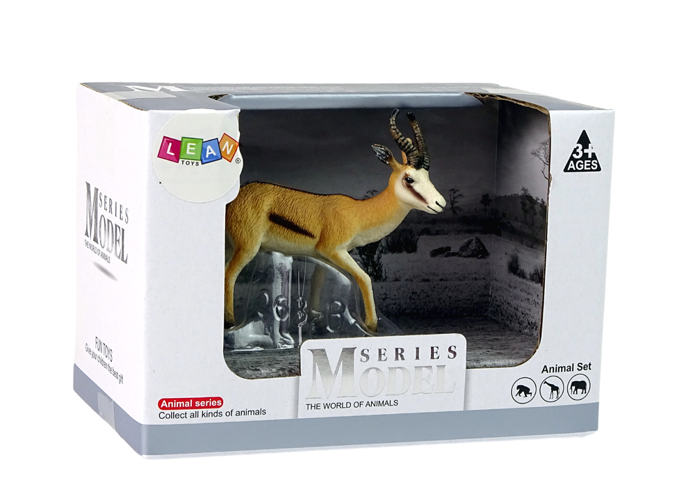 Figurine de collection d'antilope sauteuse Animaux du monde