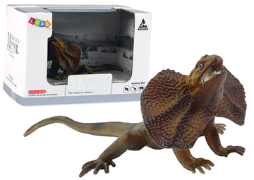 Figurine de collection d'un agame à collier animaux du monde