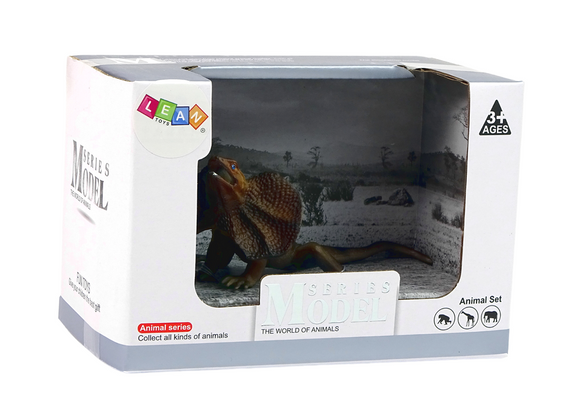 Figurine de collection d'un agame à collier animaux du monde