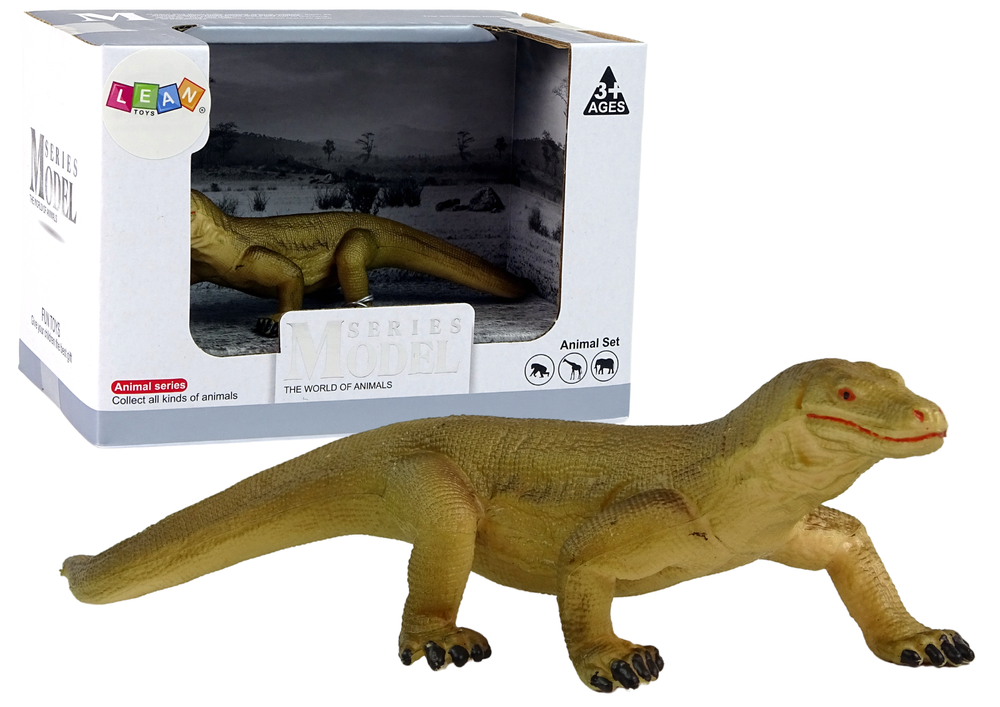 Figurines de collection varanus de komodo