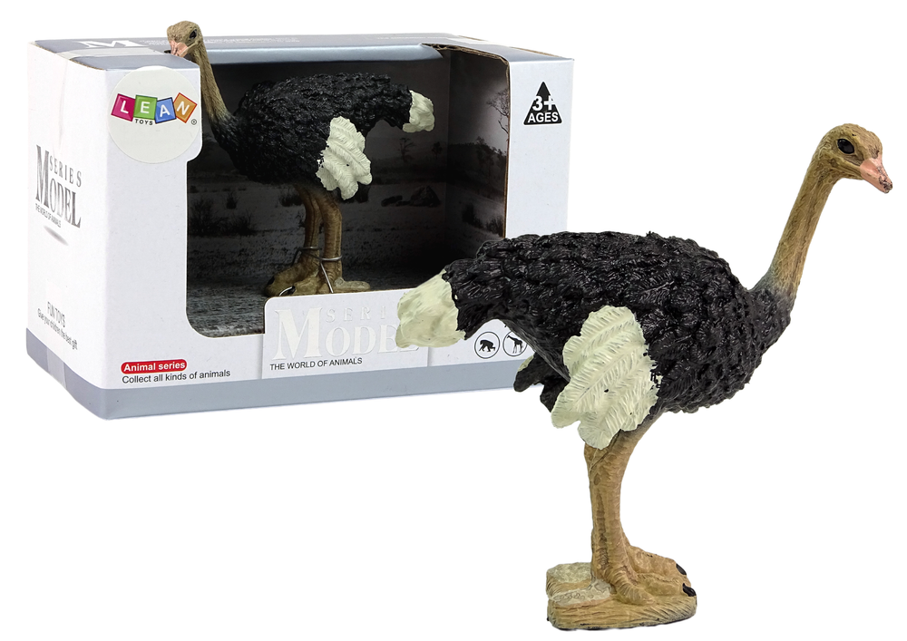 Figurine de collection Autruche série Animaux du Monde