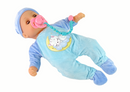 Baby Doll Sound Dummy Bib Blue Cat Pyjamas-3