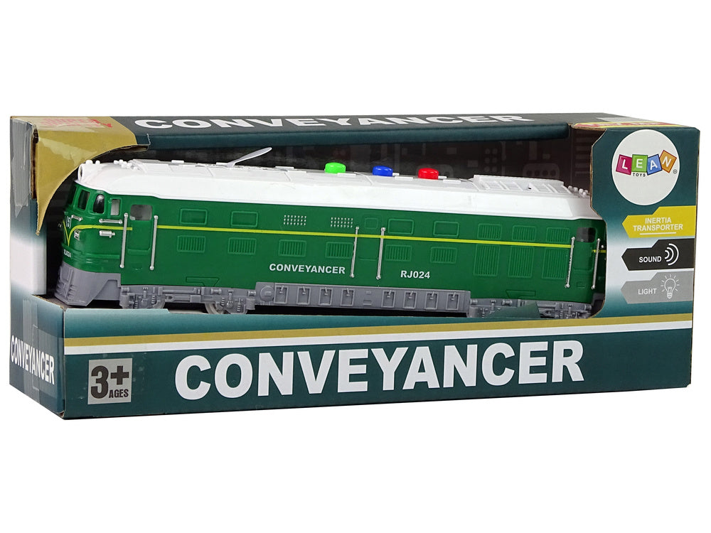 Train 1:32 conduite verte son lumières