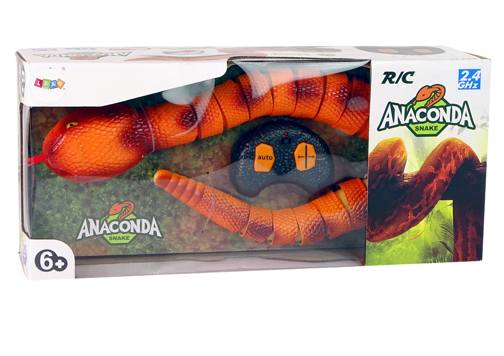 Serpent anaconda télécommandé de 70 cm de long