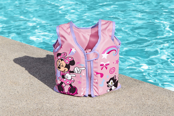 Gilet de natation minnie mouse 51 cm bestway 9101b