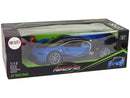 Remote-controlled sports car LED front lights + R/C remote control