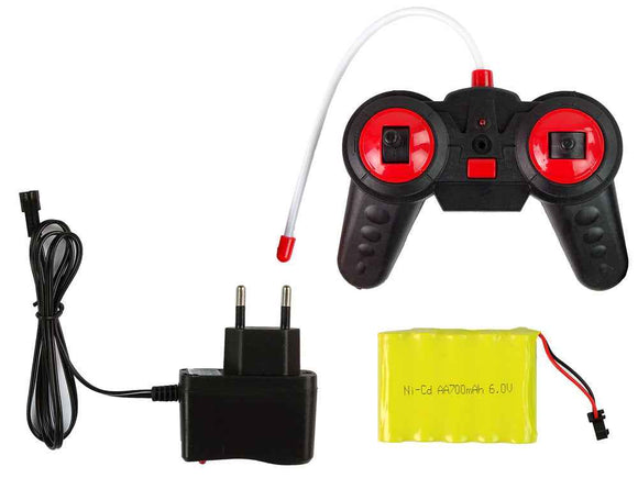 Remote-controlled sports car LED front lights + R/C remote control